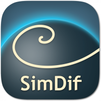 Логотип приложения SimDif